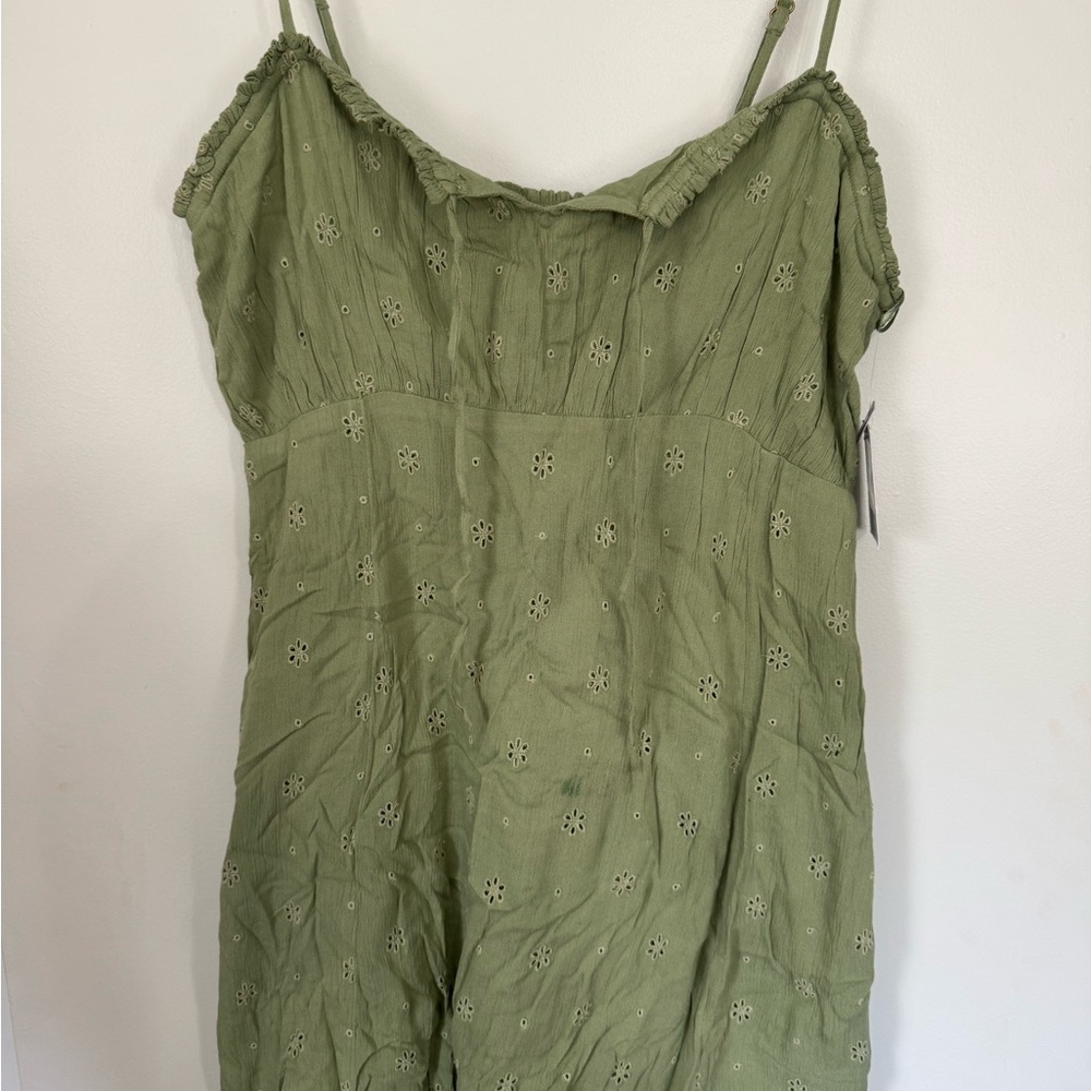 O’Neill Green Eyelet Sundress